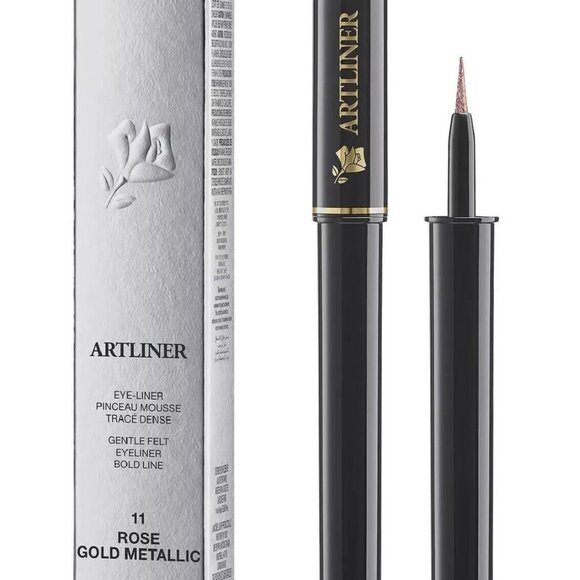LANCOME Artliner Gentle Felt Eyeliner Bold Line 11 ROSE GOLD metallic - Picture 2 of 5